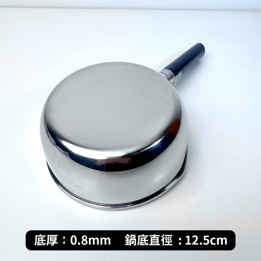 [竹井] 燕三條 16cm 316不鏽鋼專業級三層鋼雪平鍋（含刻度), , large