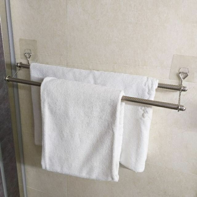 [Beargood sticker] 75cm Double Towel Bar (304 Stainless Steel), , large