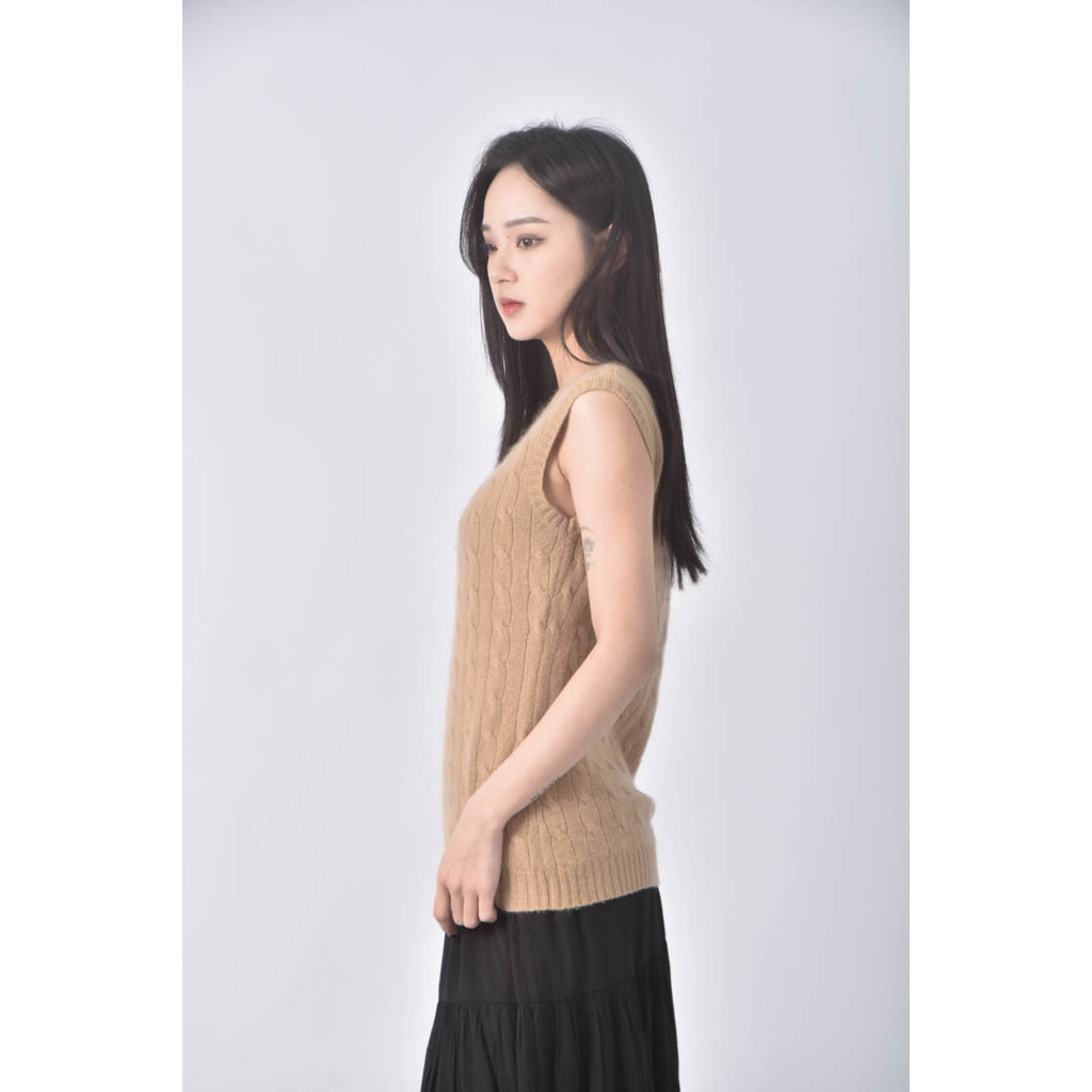 (S) ralph lauren羊毛純羊絨棕色上衣二手衣, , large