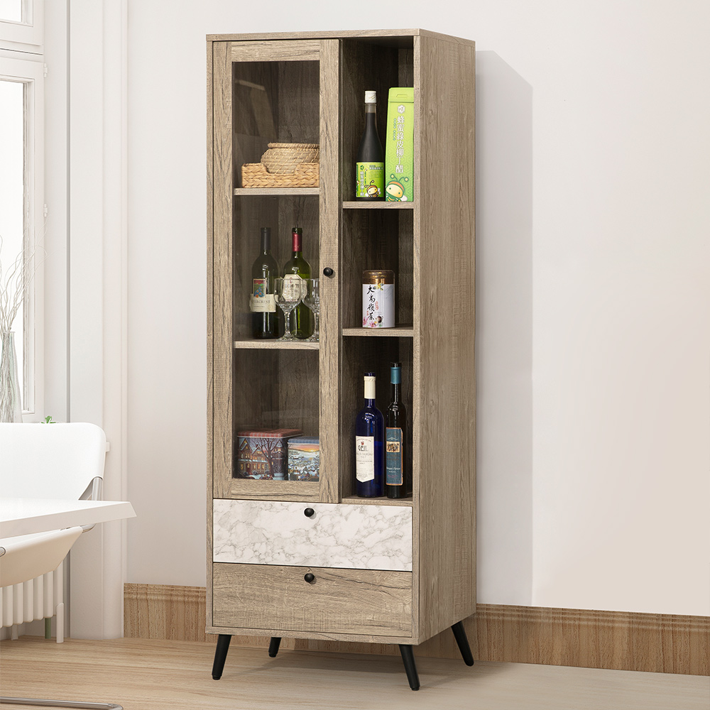 【Homelike】喜家居2尺玻璃展示櫃(2209), , large