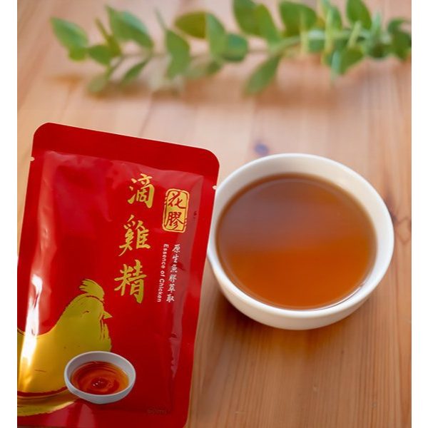 【膠貴妃】花膠滴雞精 環保輕裝｜裸包 8+2 入組  #名貴海味鱸魚花膠 # 特選老母雞滴雞精, , large