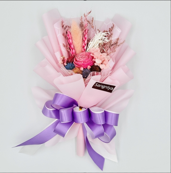 Dried flower bouquet, , large