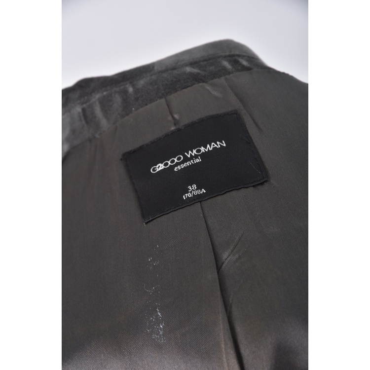 (S) g2000質感棉質灰色外套二手衣, , large