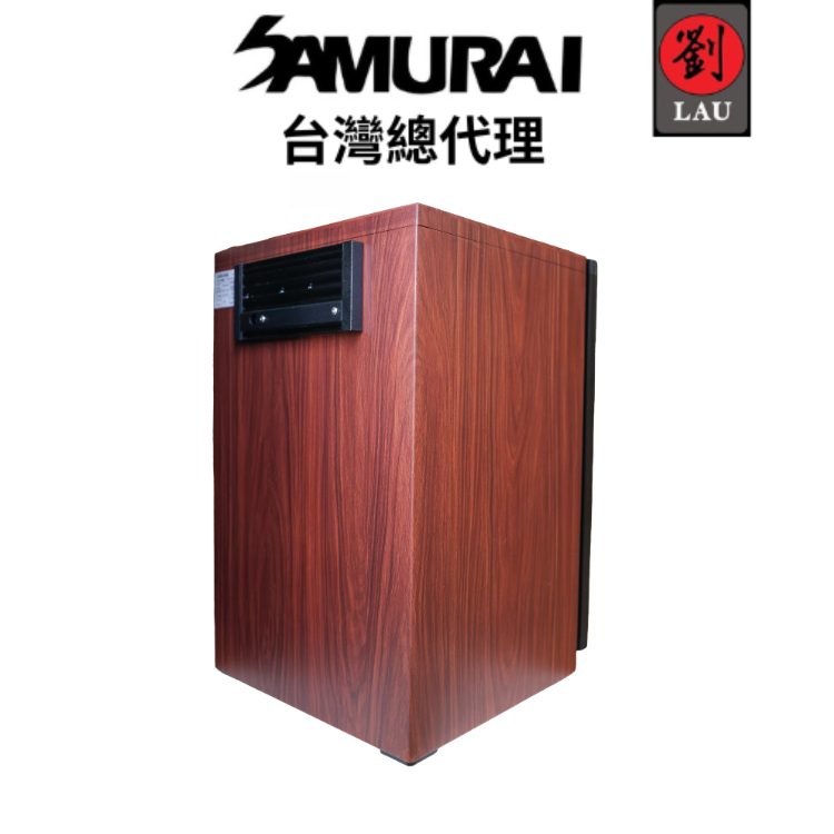 [劉氏國際]SAMURAI 新武士 GP5-36LW 藍光木紋觸控式電子防潮箱, , large