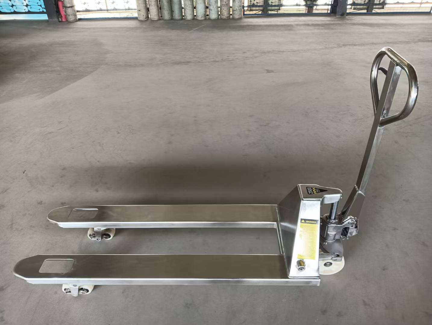 WIN五金 WIN 2T <1220*685>手動白鐵油壓拖板車 不鏽鋼油壓拖板車 白鐵拖板車 白鐵叉車 白鐵搬運車 不鏽鋼叉車 不鏽鋼拖板, , large