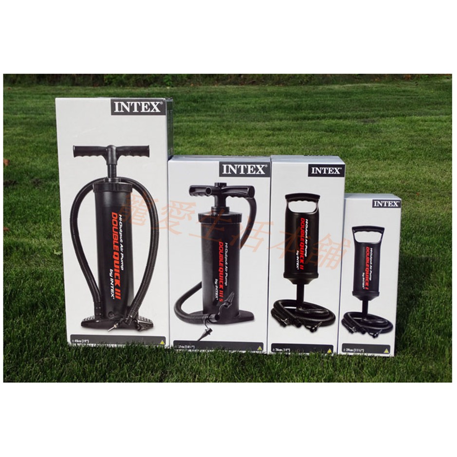 【寵愛生活本舖】（型號68614－中號）美國INTEX手動打氣筒 充氣筒 雙向充氣, , large