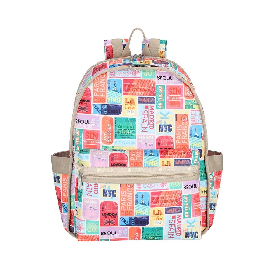 Lesportsac Route Backpack 健行後背包 / 旅人的印記, , large