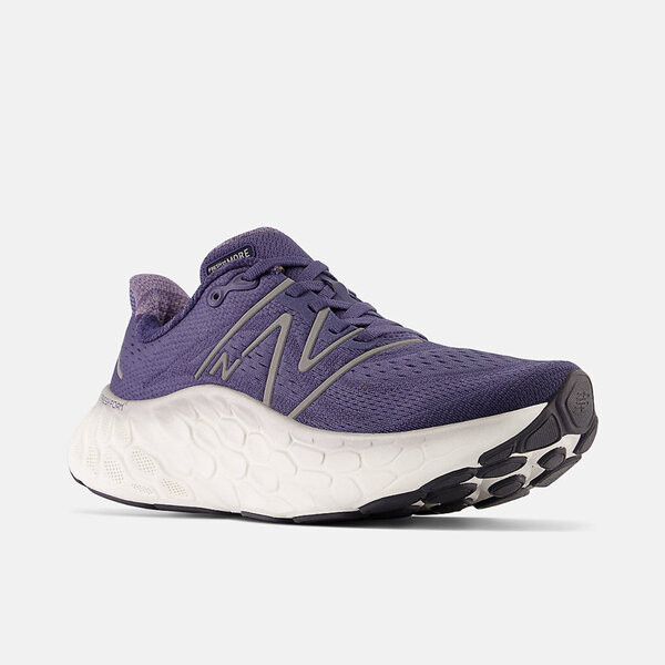 New Balance Fresh Foam X More V4 女 慢跑鞋 厚底 D寬楦 藍紫 [WMORCD4], , large