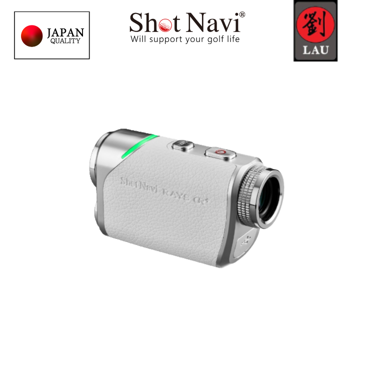 【日本品牌】 Shot Navi RAYS GR+ 高爾夫雷射測距儀(白), , large