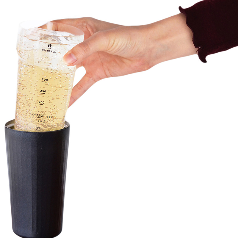 Cold storage highball tumbler, , large