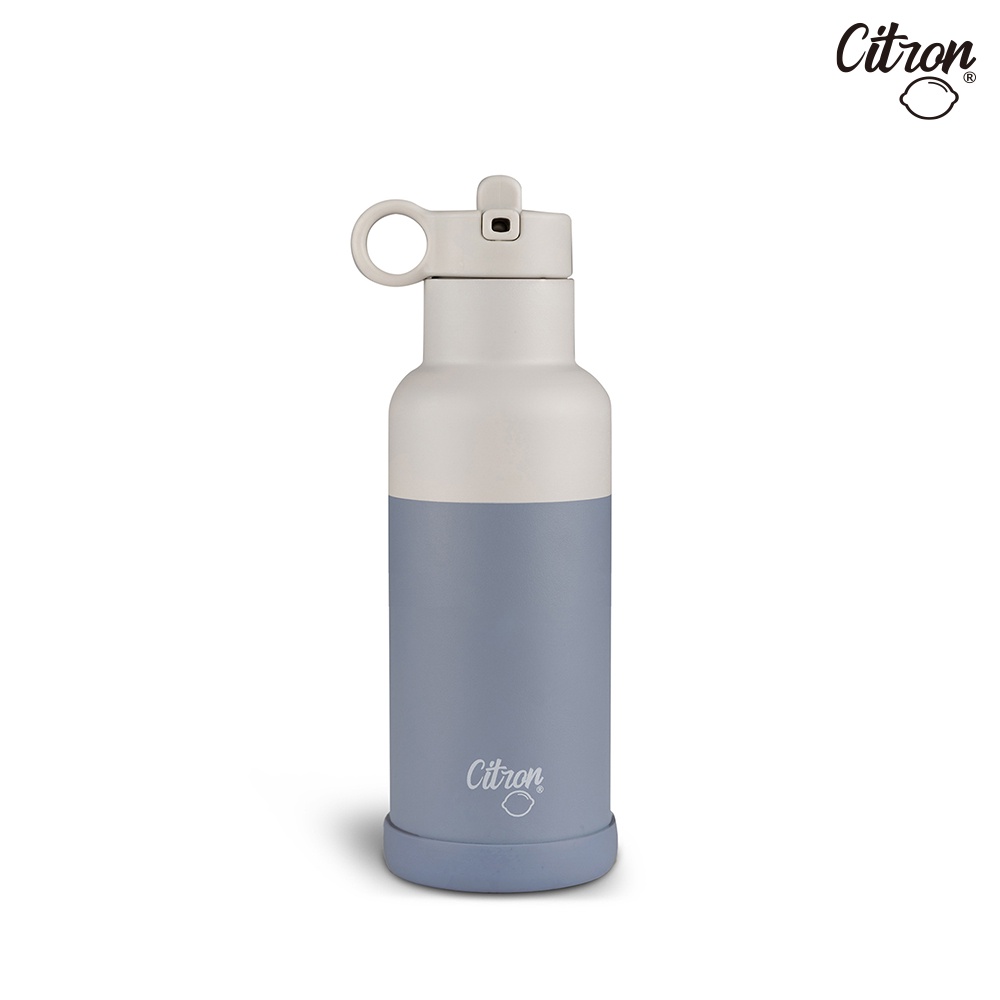 官方直營【Citron】三層保溫瓶_500ml_霧靄藍, , large