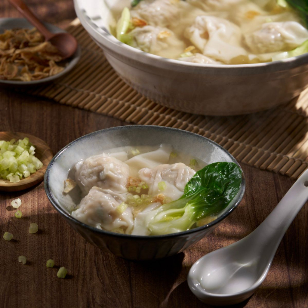 【台灣好漁】鮮蝦豬肉手工餛飩 8顆/盒 (160公克), , large