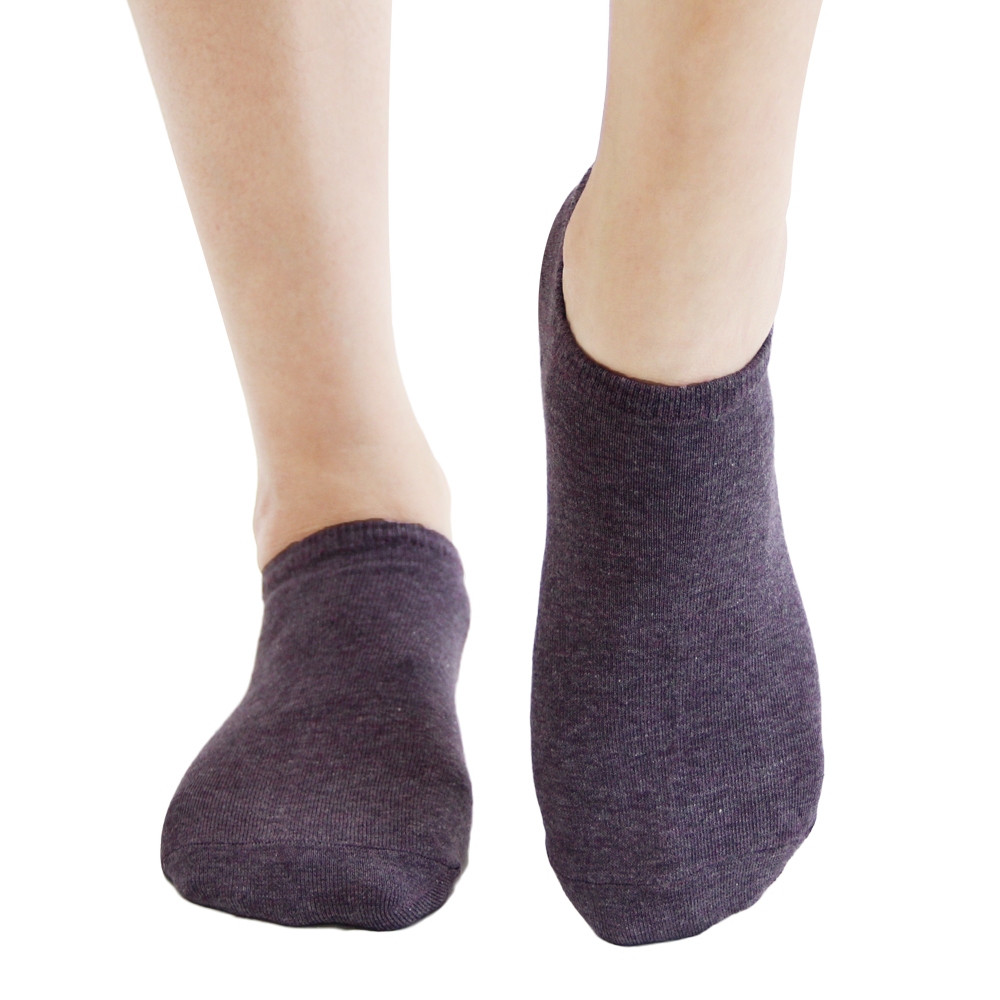 【BVD】懷舊細針低口直角女襪<灰紫>B244 女襪 襪子, , large
