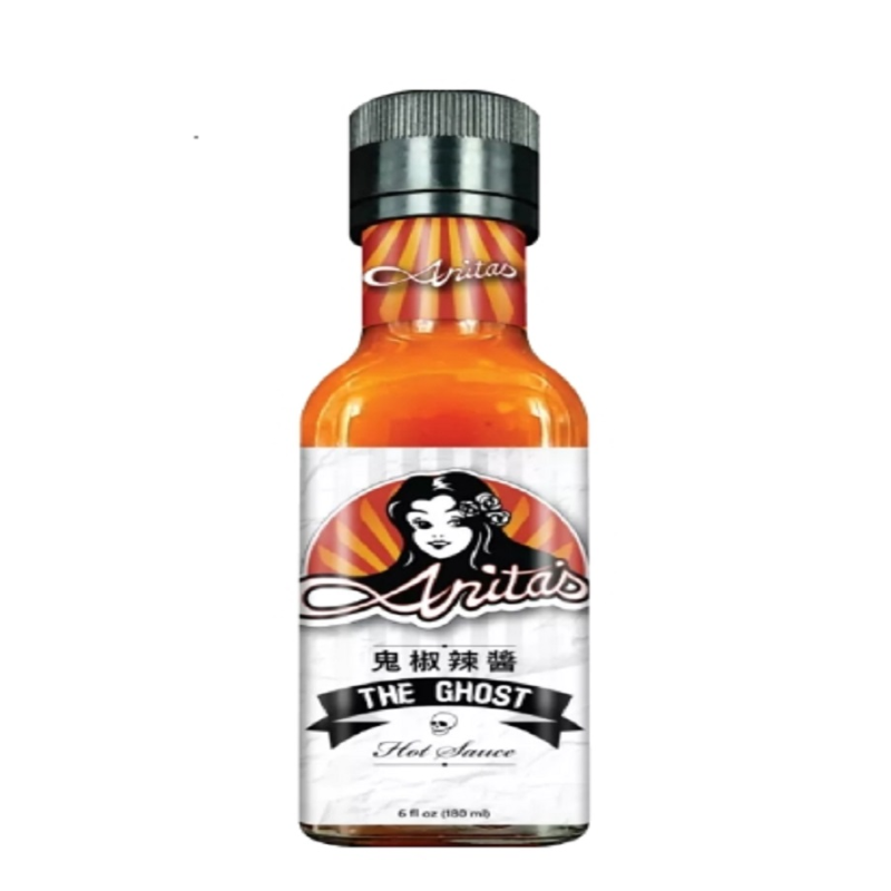 [Hongli] Anitas Ghost Pepper Hot Sauce 180ml, , large