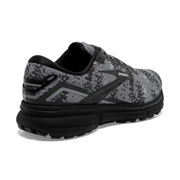 Brooks Ghost 15 男 慢跑鞋 運動 路跑 訓練 避震緩衝象限 數位迷彩 灰黑 [1103931D054], , large