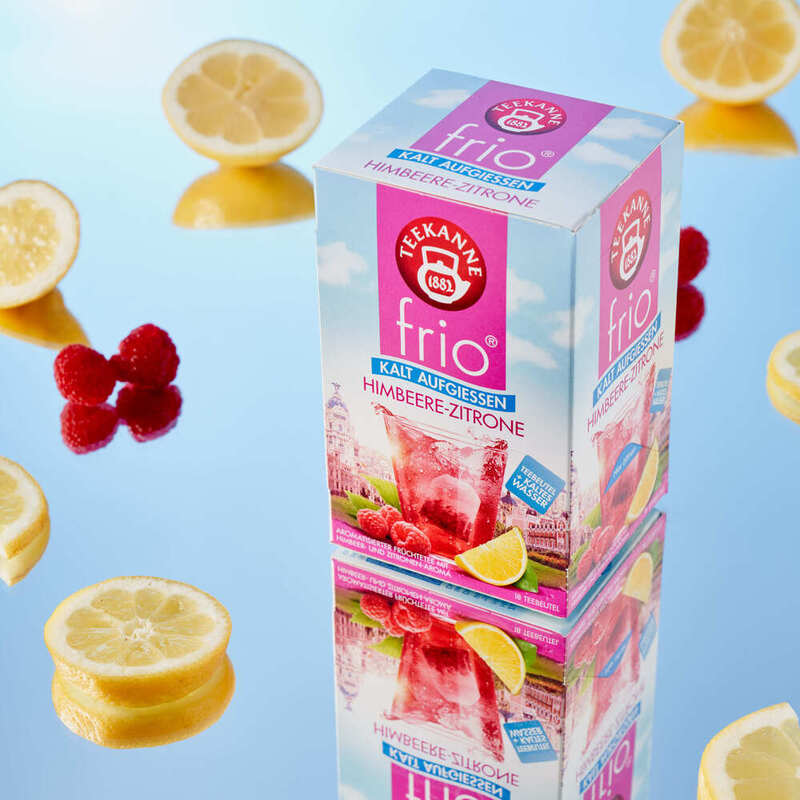 【TEEKANNE 恬康樂】frio系列 覆盆莓檸檬果茶 (2.5g x 18包/ 盒)｜無咖啡因 茶包 冷泡茶, , large
