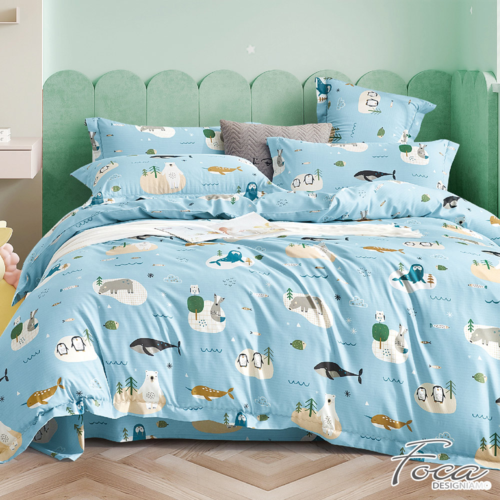 【FOCA】Fuxiang | 3M patented moisture wicking breathable antibacterial Tencel four seasons quilt/cool quilt bed sheet set - single, , large