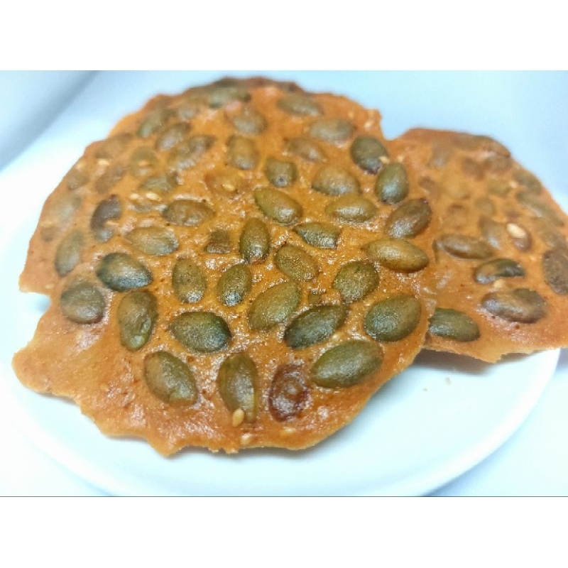 南瓜瓦片 南瓜脆片 低糖  手工餅乾美食 伴手禮 休閒零食 台灣零食 台灣伴手禮 年貨 【周周生活】, , large