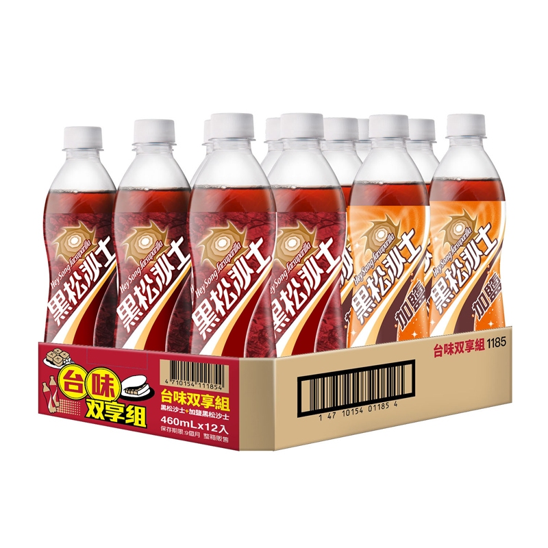 黑松台味雙享組460ml X12, , large