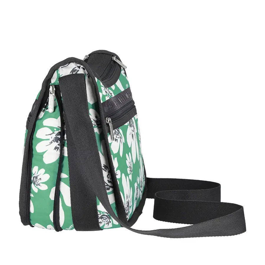 Lesportsac Deluxe Everyday Bag 奢華斜背包 / 翠綠花園, , large