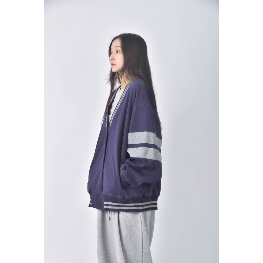 (XL) mo bo棉質藍色外套二手衣, , large