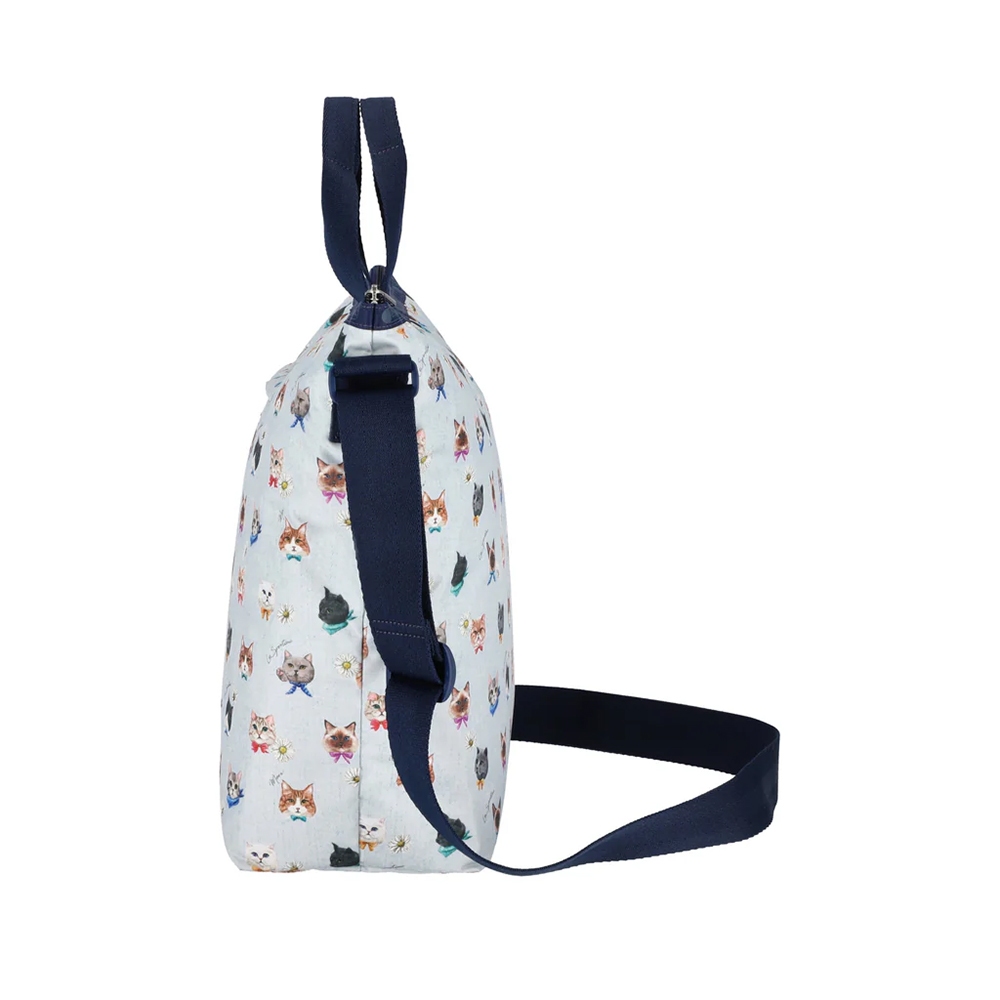 |快速出貨|Lesportsac Deluxe Easy Carry Tote 兩用托特包 送禮-晴空貓語, , large