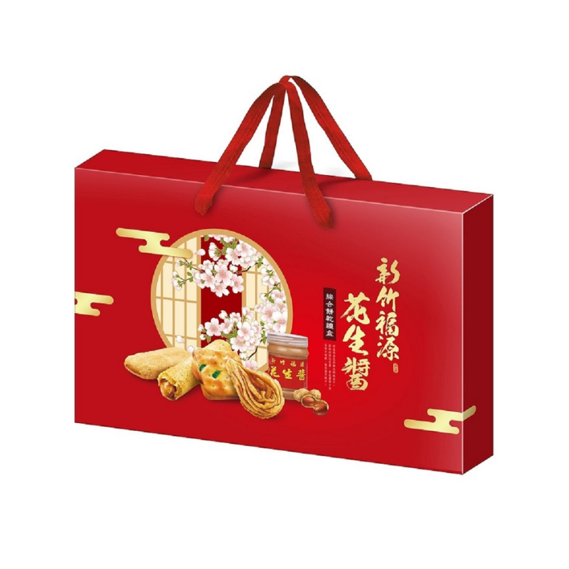 [泓俐]福源花生醬綜合餅乾禮盒372g
