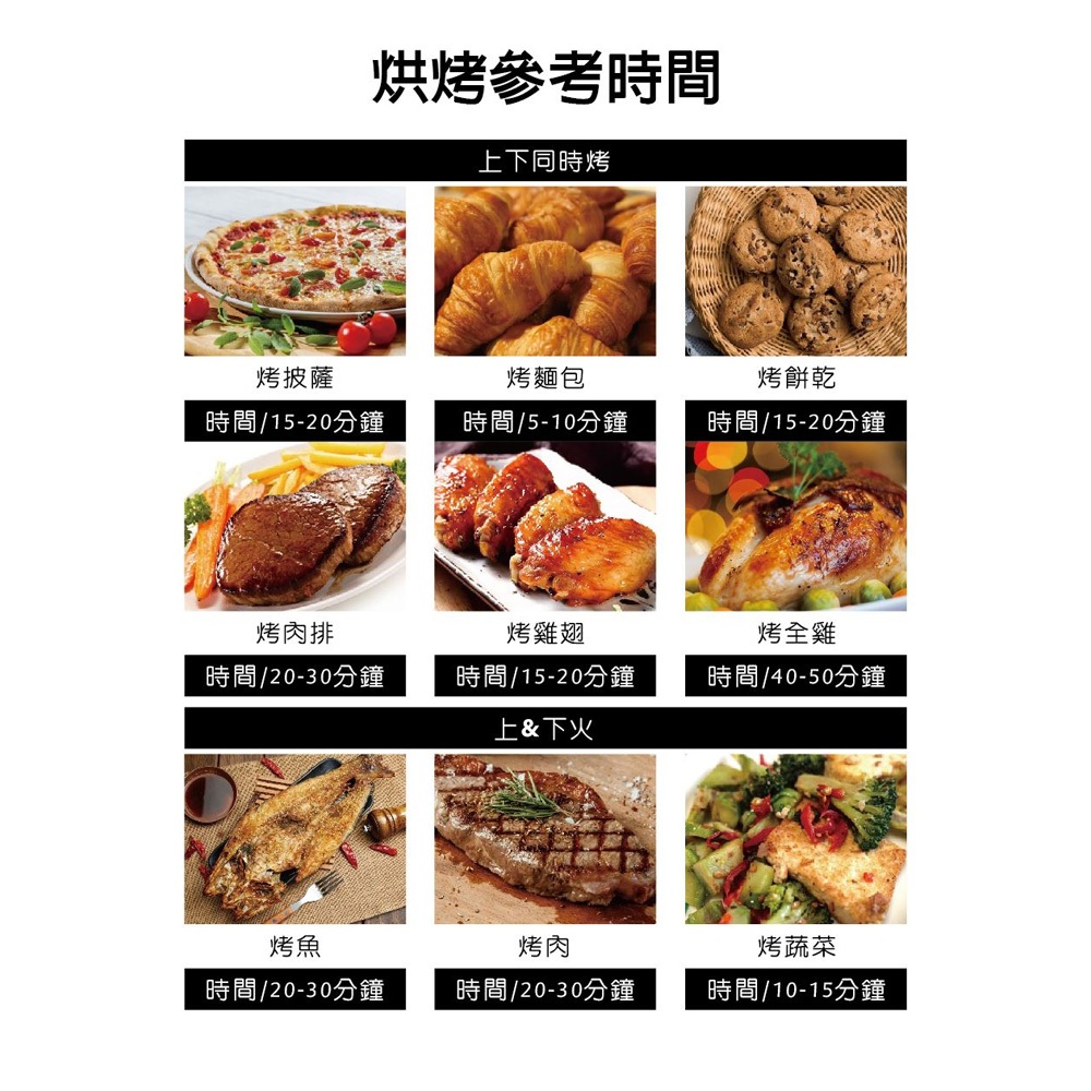 JINKON 38L Dual Temp Control Convection Oven JK-8380, , large