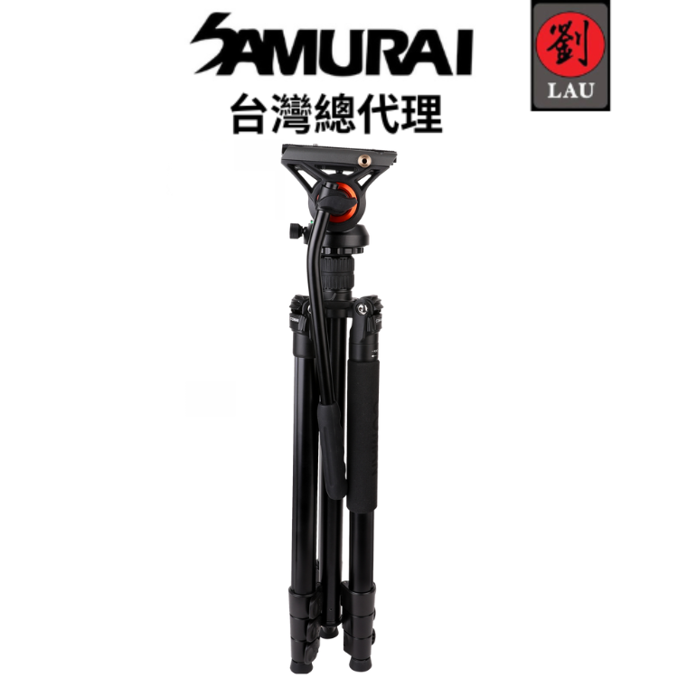 [劉氏國際]SAMURAI outdoor 180 攝錄影專業三腳架, , large