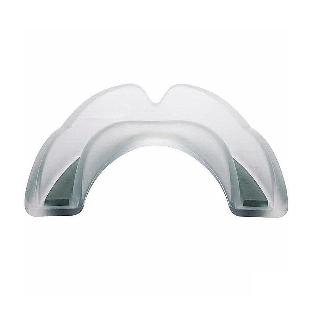 NIKE CUSTOM FIT STRAPLESS 護齒套 護牙套 運動護具 散打 拳擊 保護牙齒 可塑形 黑 透明灰, , large