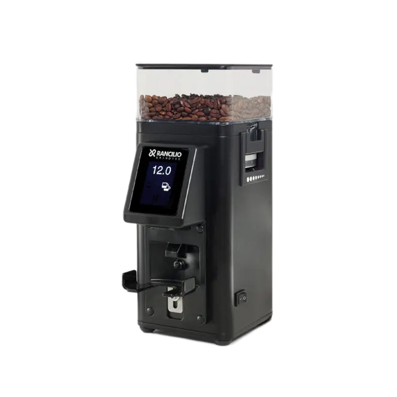 【Rancilio 】Stile On demand coffee professional grinder with Touchscreen interface（Black）｜58mm Flat Burrs