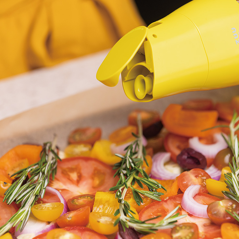 沾沾生活DipDipLife | 加拿大ZUUTii｜自動開蓋油醋瓶500ml｜檸檬黃, , large