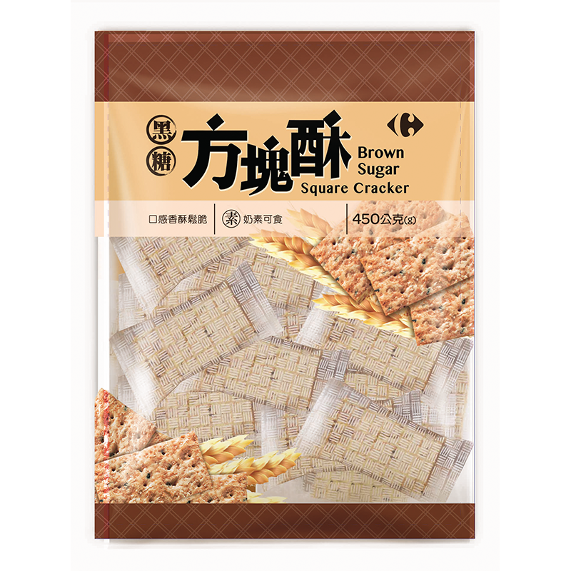 C-Brown Sugar Square Cracker, , large