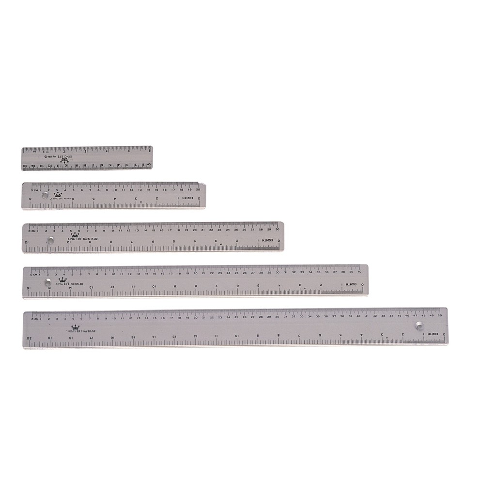徠福 Life 塑膠直尺(KR-40)規格:40cm, , large