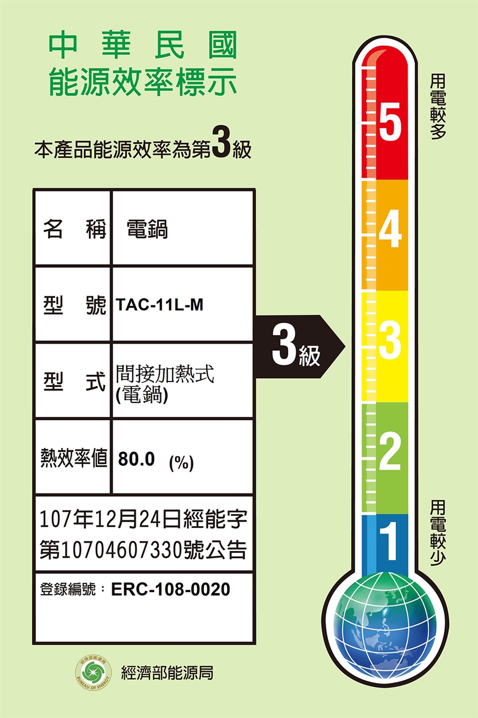 TATUNG 大同 TAC-11L-MB 11人份不鏽鋼電鍋 _ 公司貨, , large