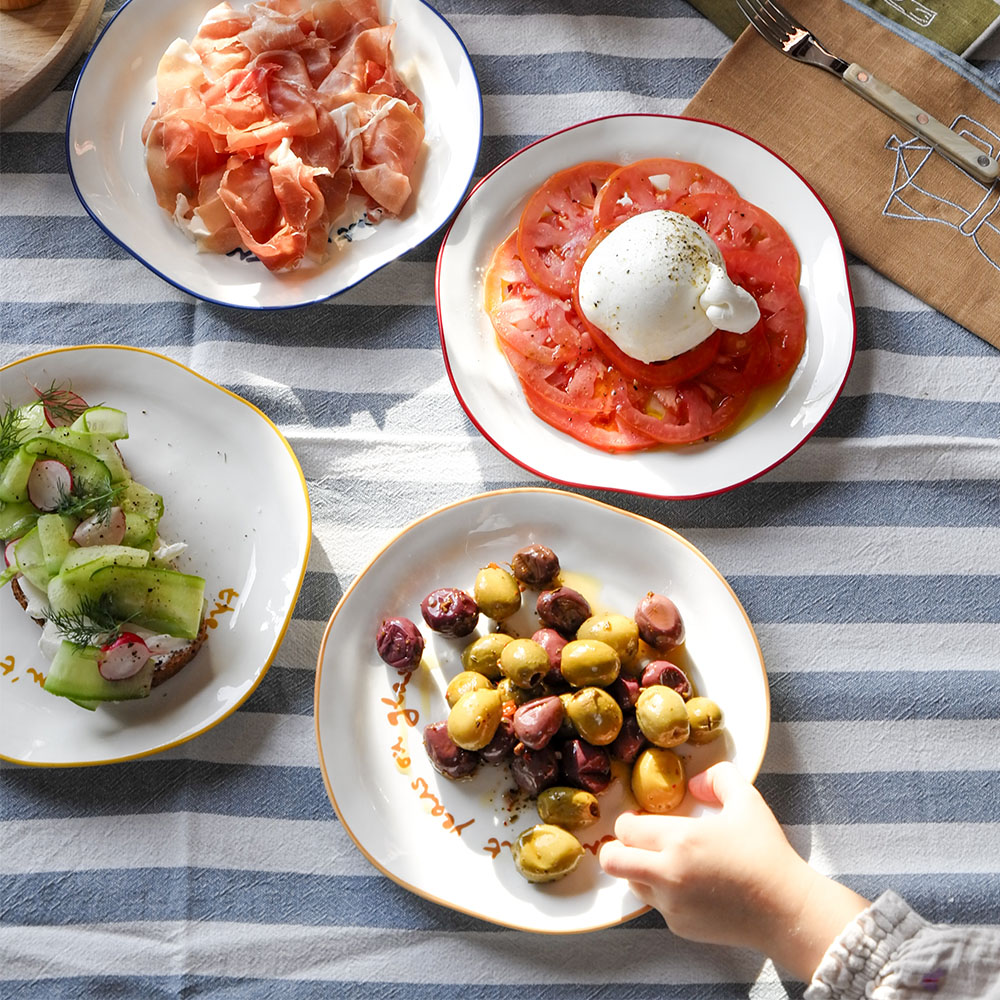 【英國 MÆGEN】陶瓷主題餐盤-橘, , large