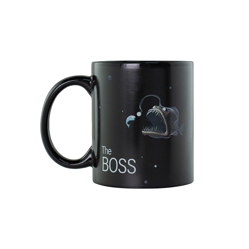 Temperature sensitive mug - Anglerfish, , large