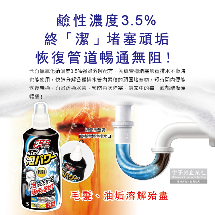 Kobayashi Sanibon Foam Detergent 400ml, , large