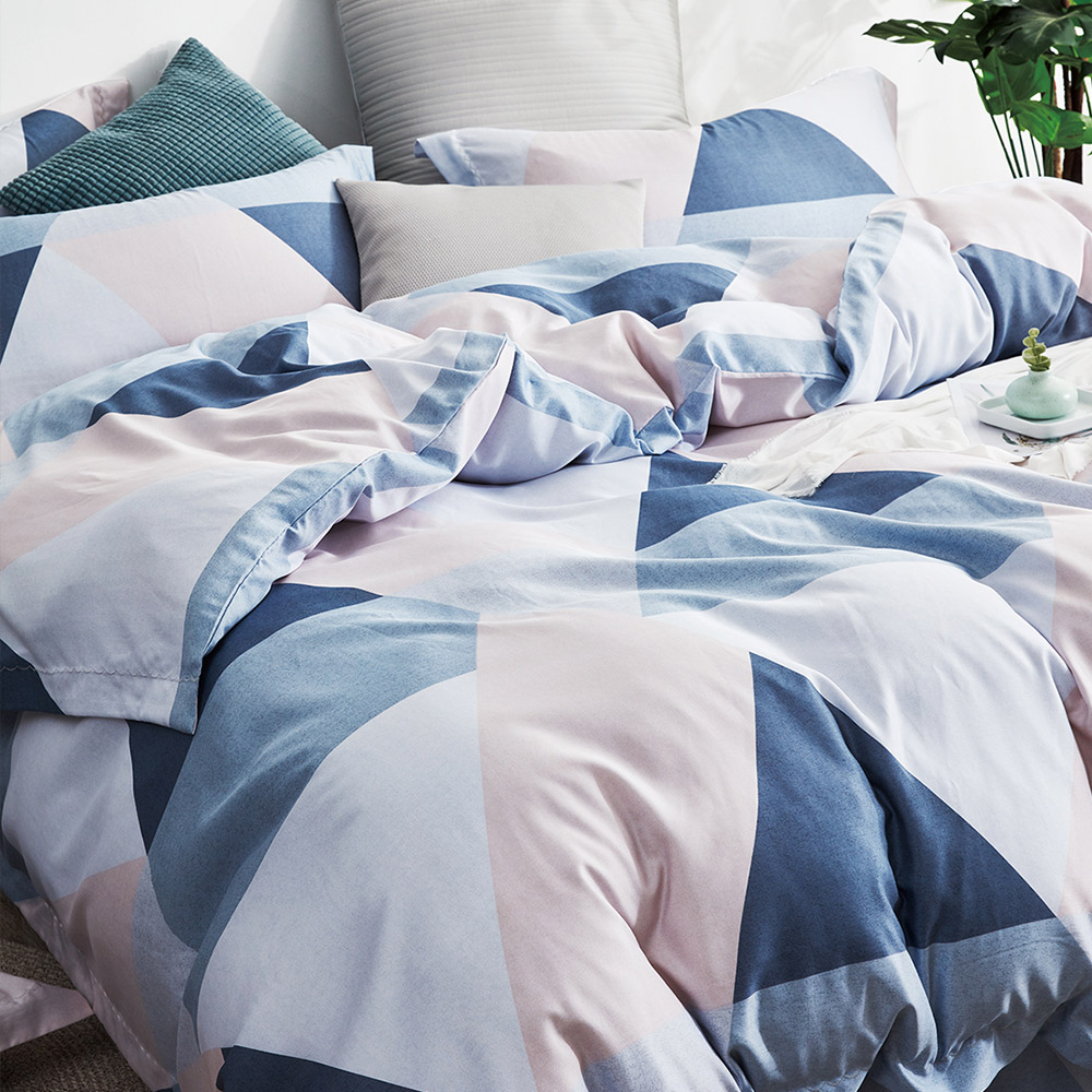 【FOCA】Waltz of Love | Patented Moisture-Wicking Lyocell Six-Piece Quilted Duvet Cover Set - Double, , large