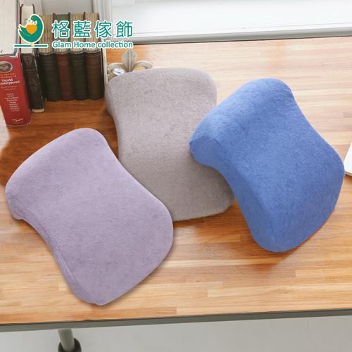 【格藍傢飾】驅蚊防蟎毛巾布舒壓午睡枕 (三色可選) 記憶綿 記憶枕 趴睡枕 午睡神器 辦公室, , large
