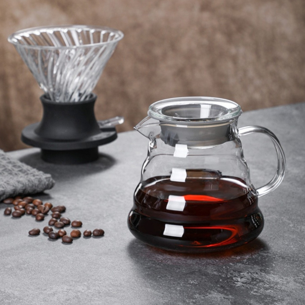 【GlassKing】GK-360 咖啡雲朵壺 手沖咖啡壺 耐熱直火壺 耐熱玻璃壺 泡茶壺 分享壺 下接壺, , large