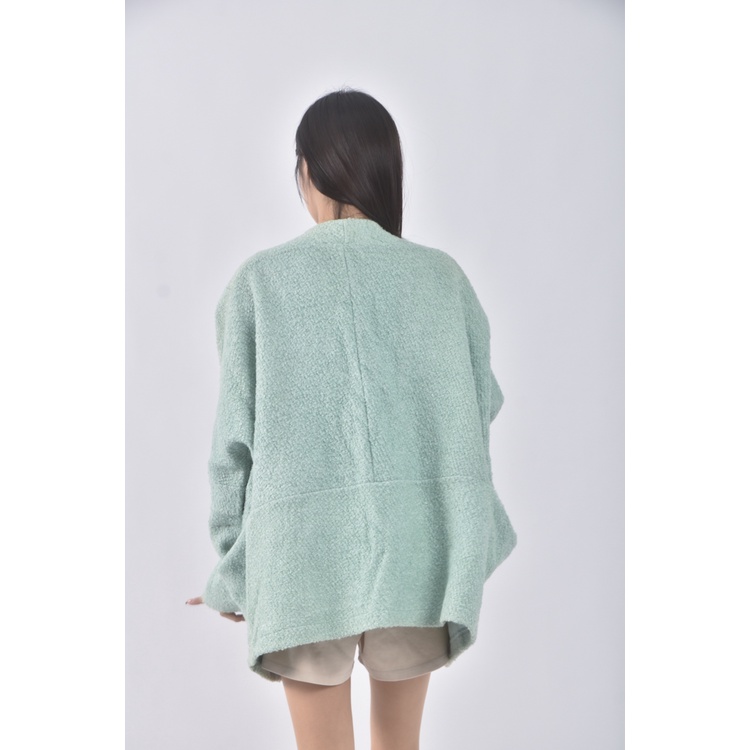(L) mike厚磅綠色外套二手衣, , large