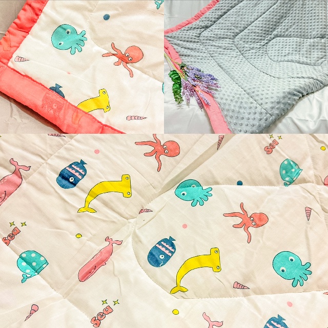 [Kaimei Cotton] Randomly excellent high-quality super soft and comfortable baby comfort bean blanket 5x7 double (150x220cm), , large