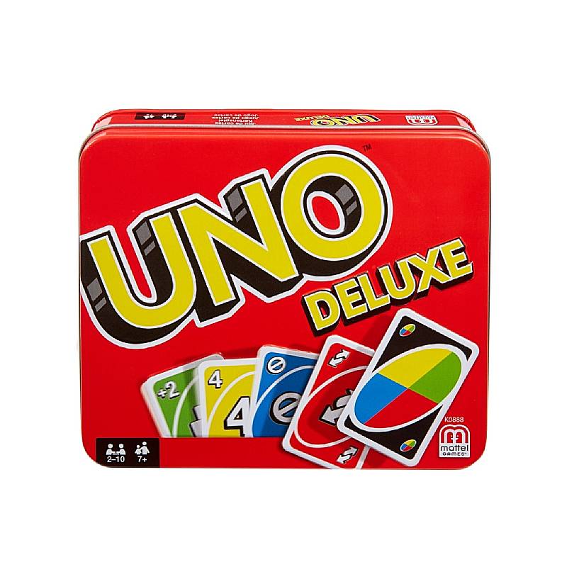 UNO DELUXE CARD GAME, , large