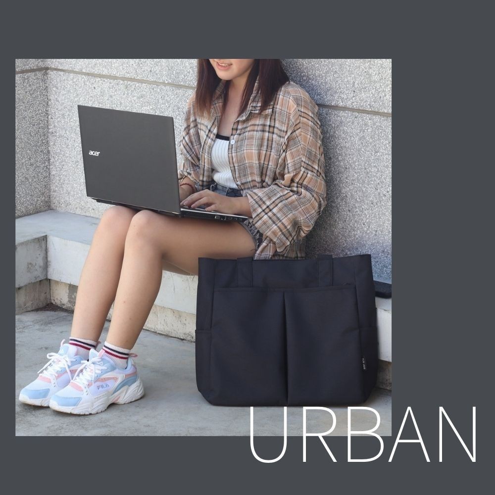 【YUNJOIN】Laptop Tote Bag, , large