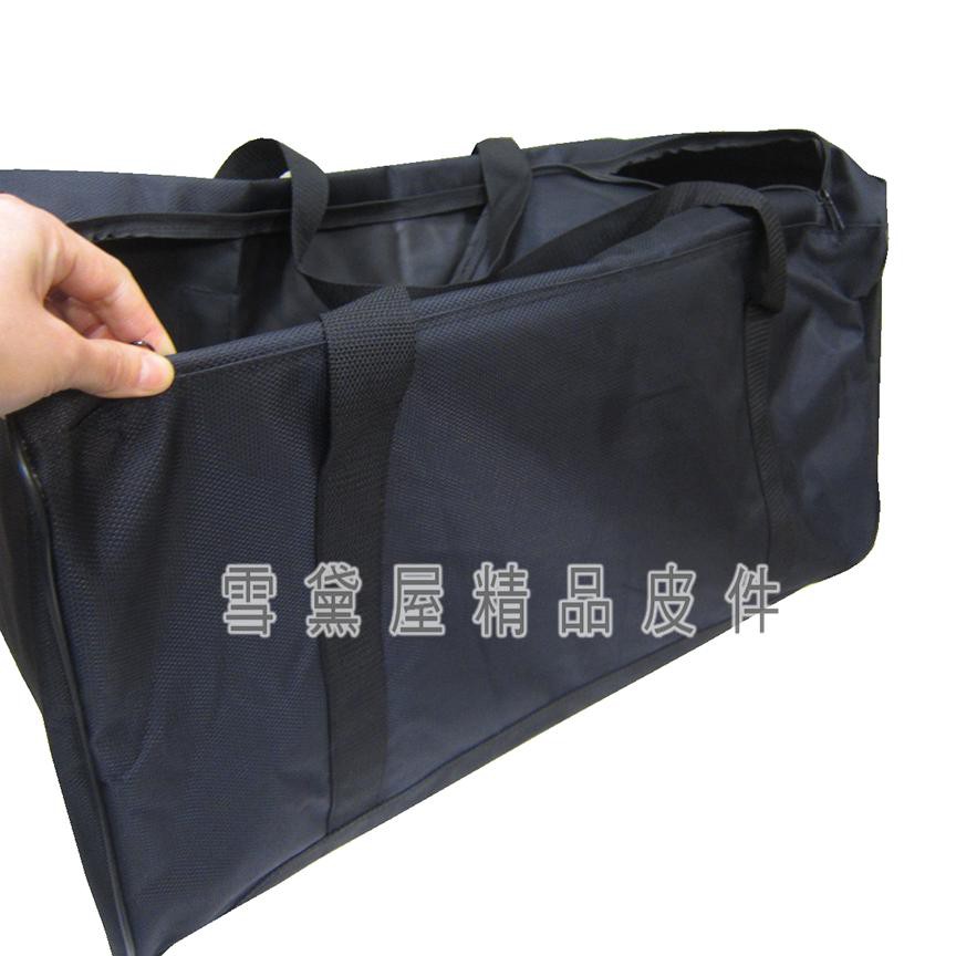 ~雪黛屋~WOEISHINQ 旅行袋台灣製造U型開口超大容量手提肩背斜側背附長肩背帶防水尼龍布材質好收納可刷洗#1496, , large