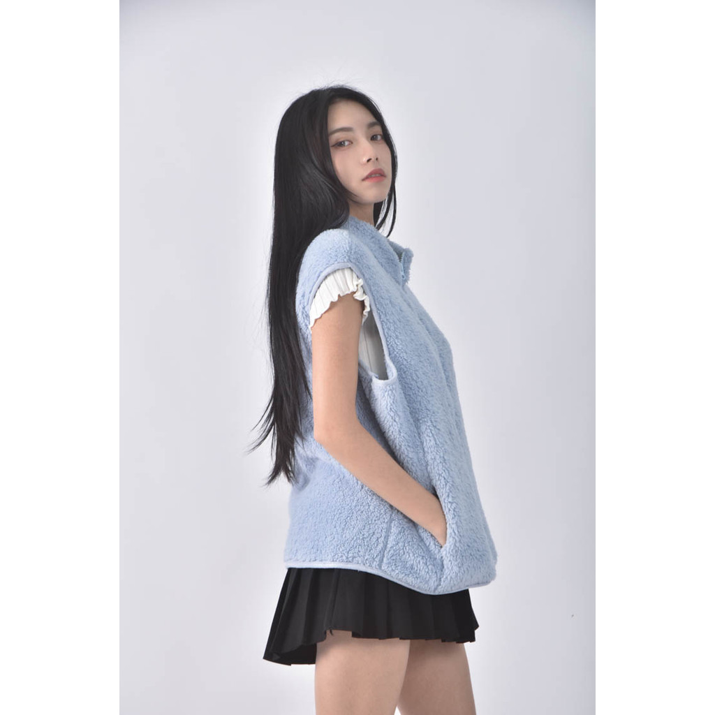 (XL) 刷毛藍色上衣二手衣, , large