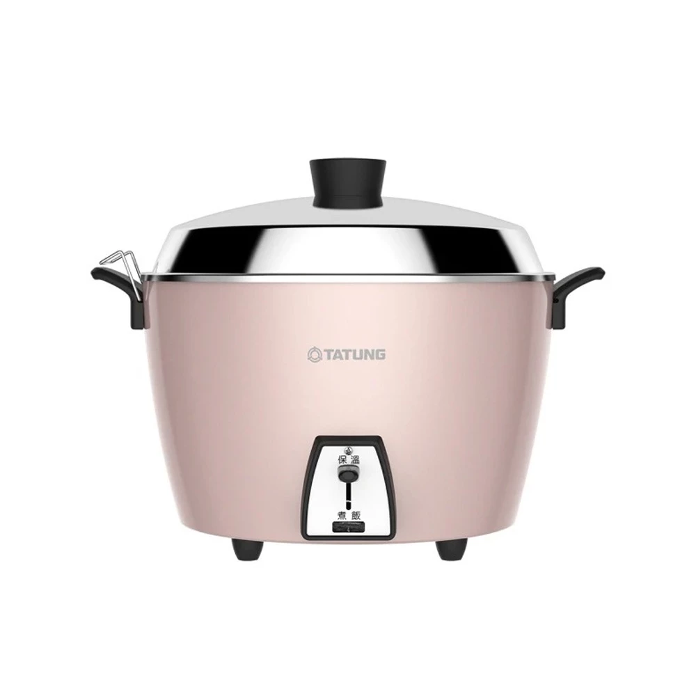 【TATUNG 大同】10人份不鏽鋼櫻花粉電鍋 TAC-10L-MP, , large