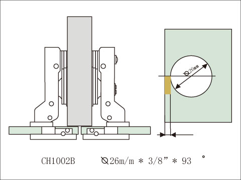 SOFT CLOSING EURO HINGES, , large
