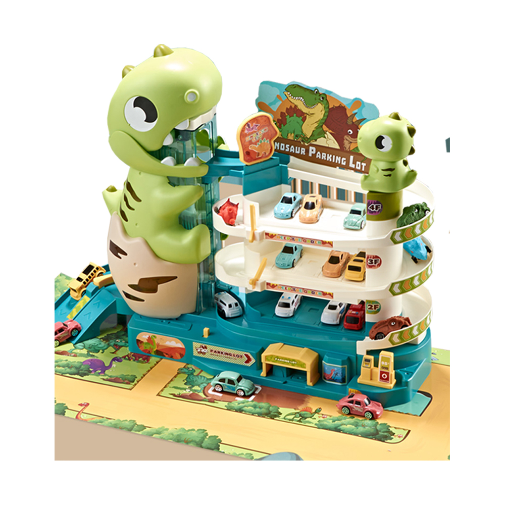 【啾愛你】恐龍電動升降停車場電池版 (限宅配)